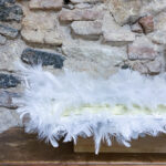 Álbum grande. Tela de plumas blancas - Imagen 2
